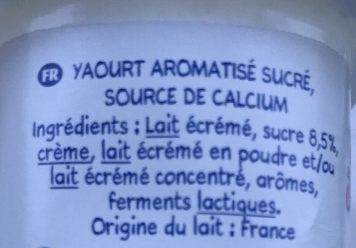 Novandie Yaourt Aromatisé packshot