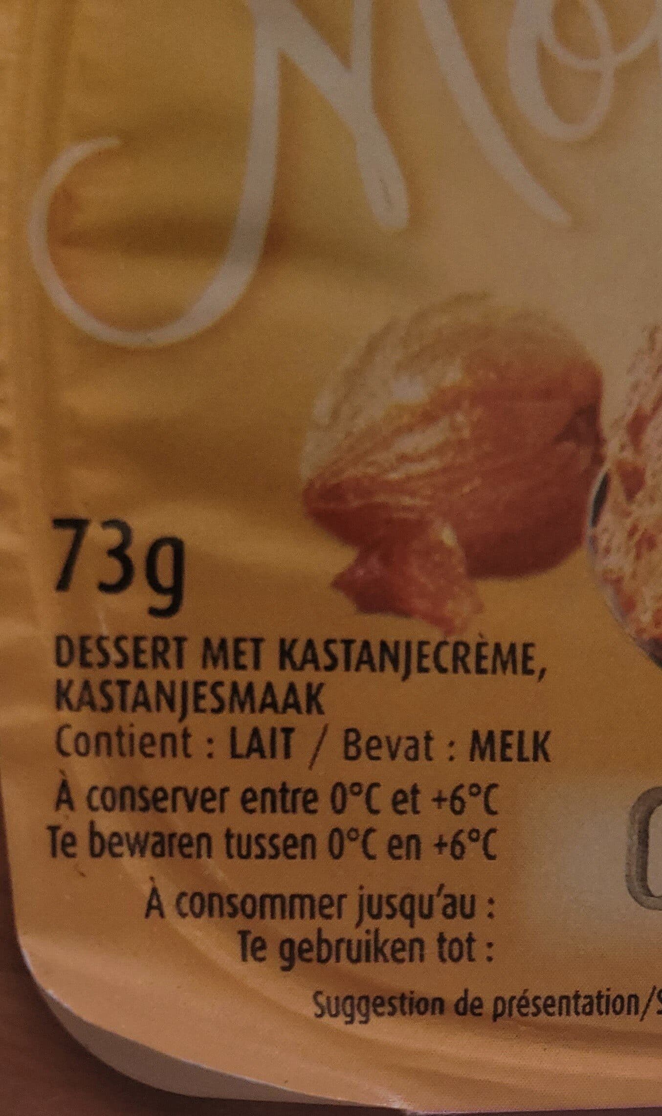 Nova crème de marrons packshot