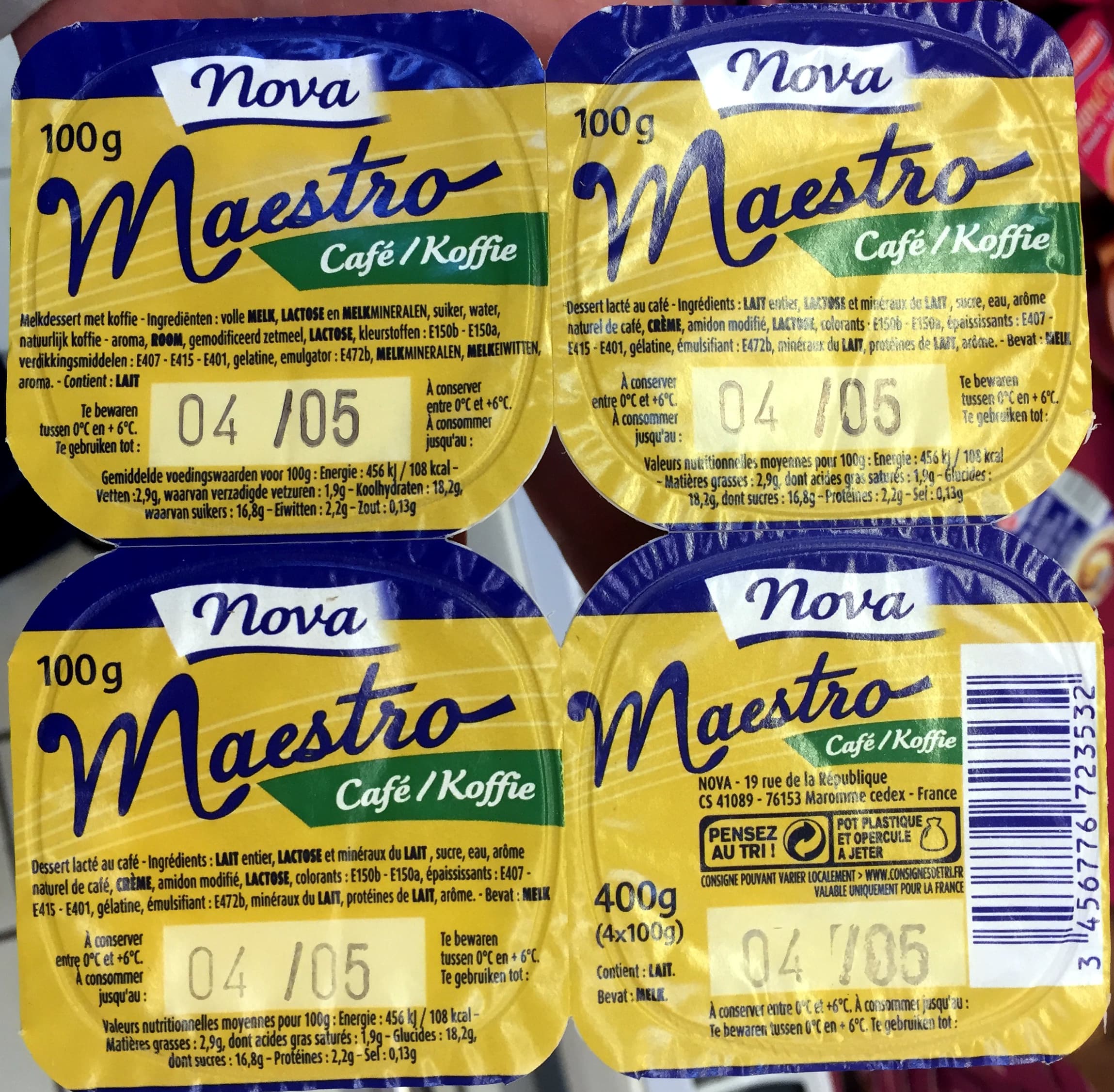Nova Maestro Café packshot