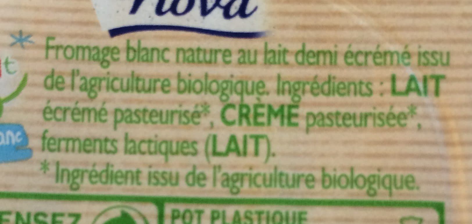Nova Petit Bio Nature 3,8% packshot