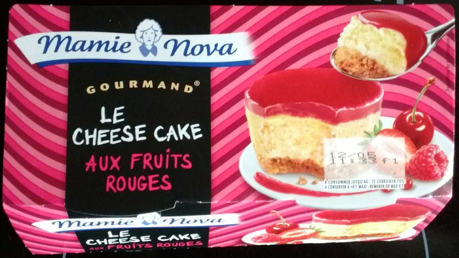 Mamie Nova Le Cheese Cake aux Fruits Rouges packshot