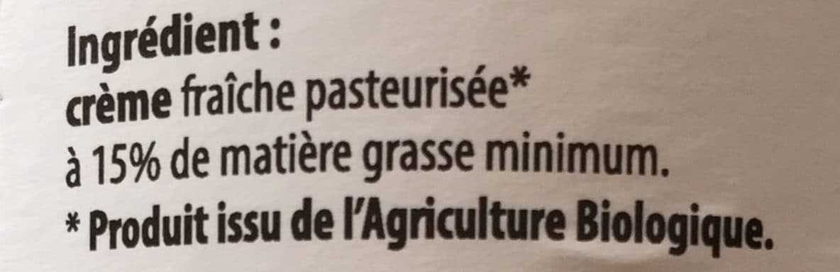 Ferme Durr Crème Fraîche Légère packshot
