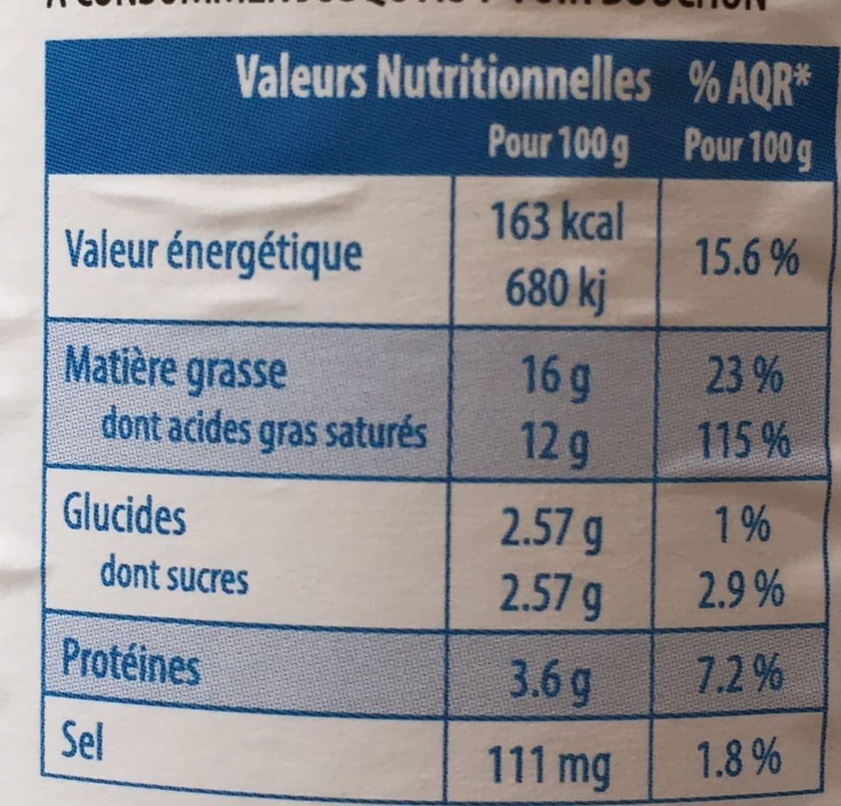 Ferme Durr Crème Fraîche Légère packshot