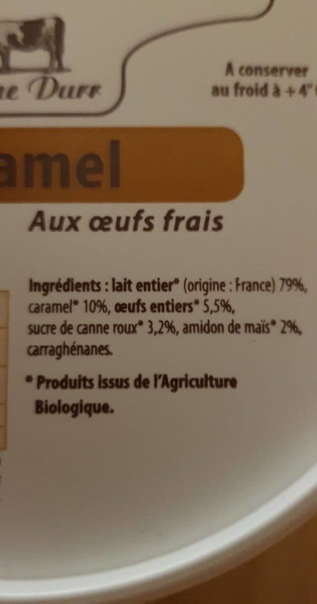 Ferme Durr Flan caramel packshot