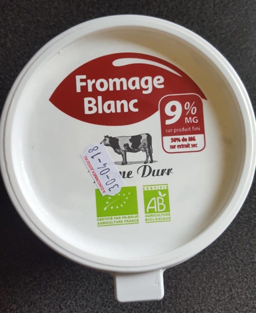Ferme Durr Fromage blanc 9% packshot