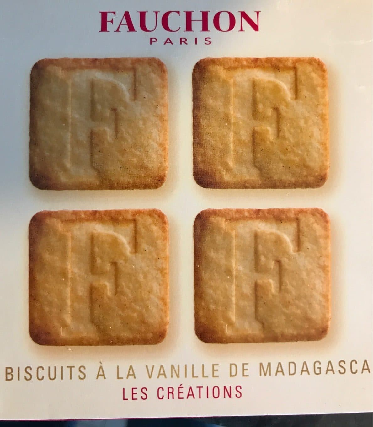 Fauchon 16 Biscuits à La Vanille De Madagascar packshot