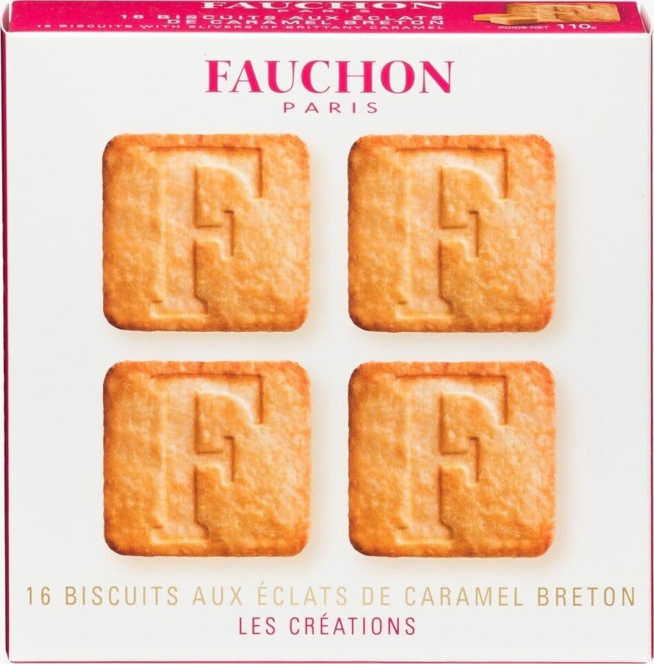 Fauchon 16 Biscuits Aux éclats De Caramel Breton packshot