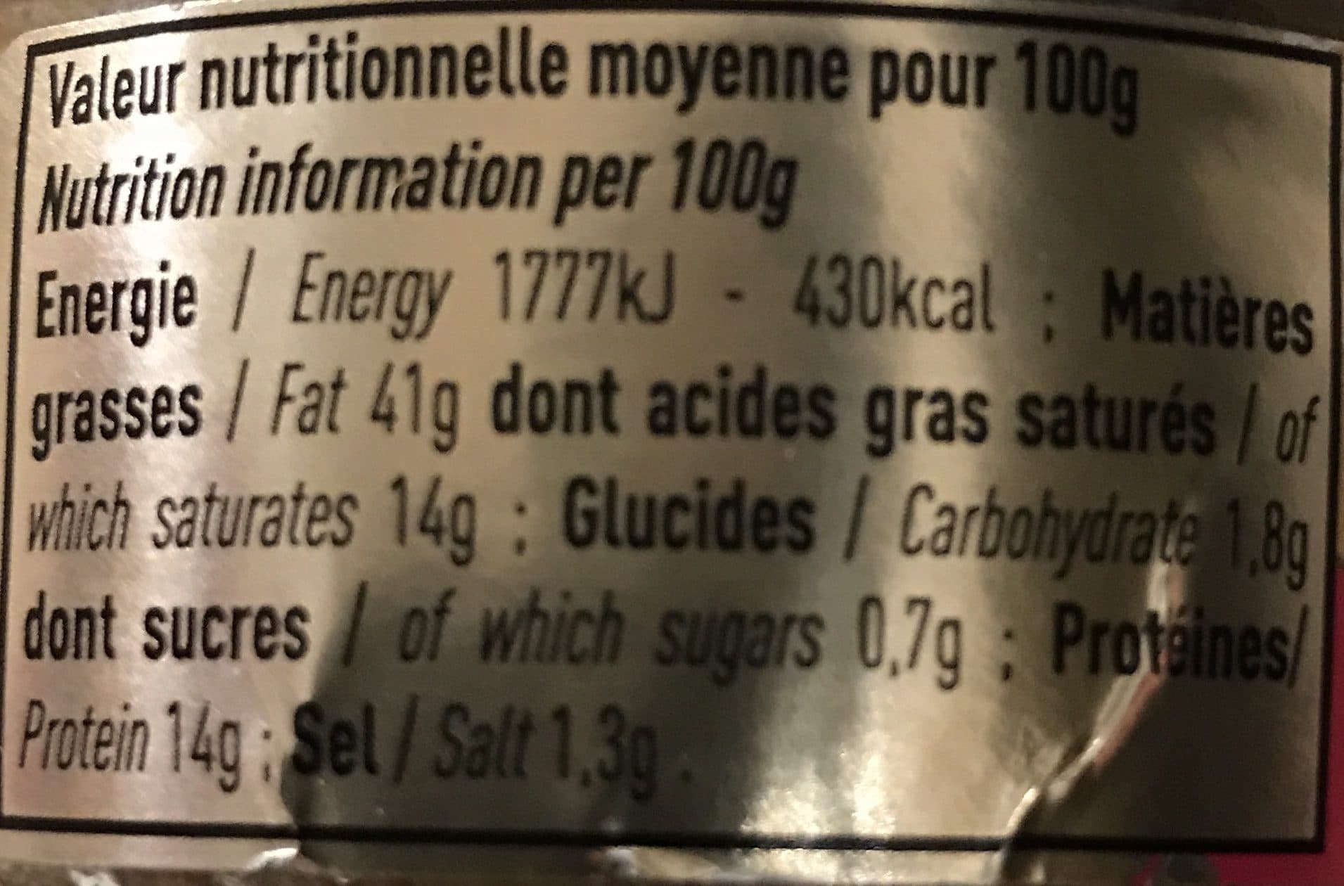 Fauchon Rillettes De Canard packshot