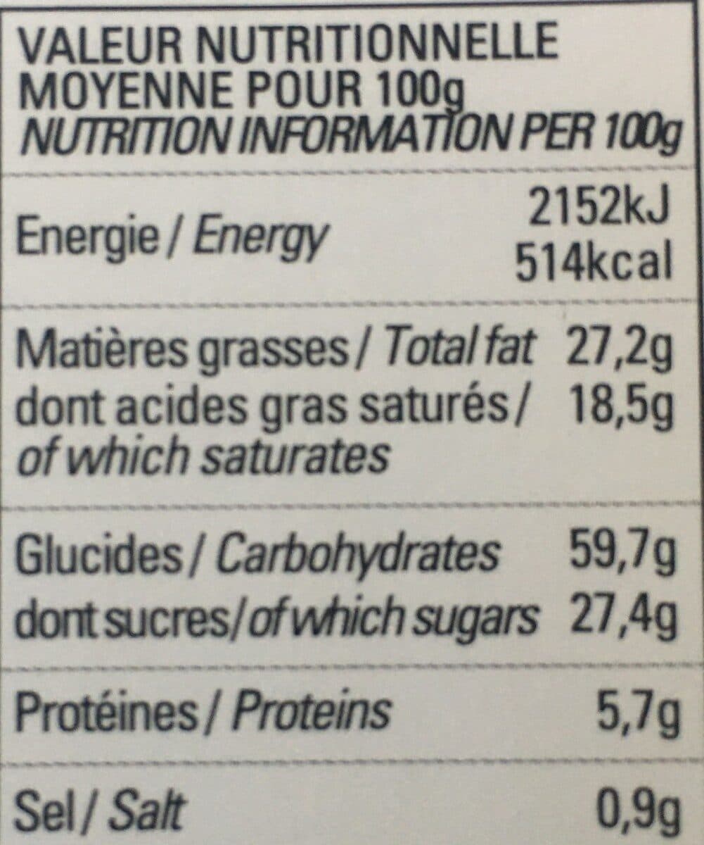 Fauchon Les Sablés au caramel et chocolat lait packshot