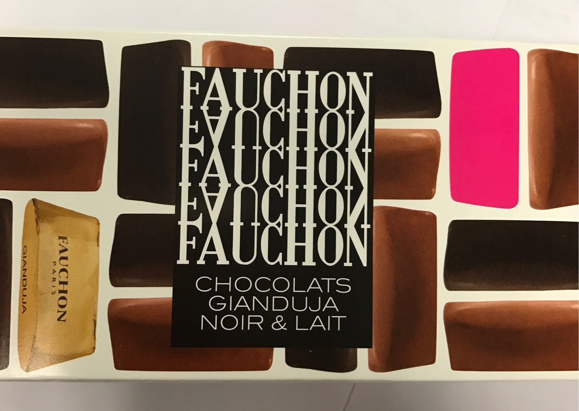 Fauchon Assortiments de chocolats gianduja packshot