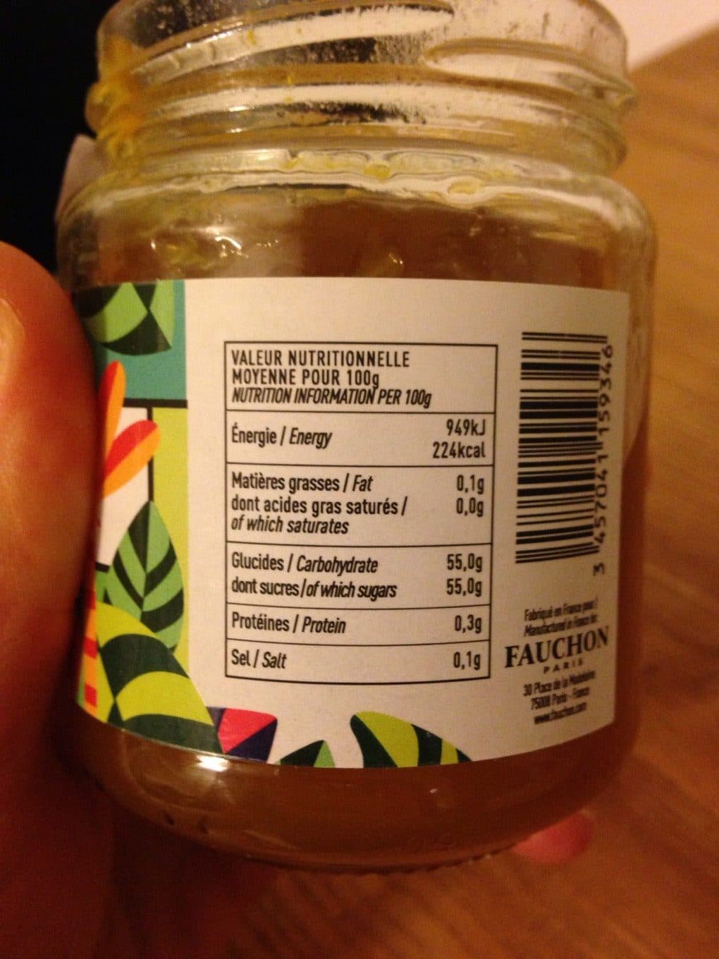 Fauchon Confiture 2018 Mangue, Grenade packshot
