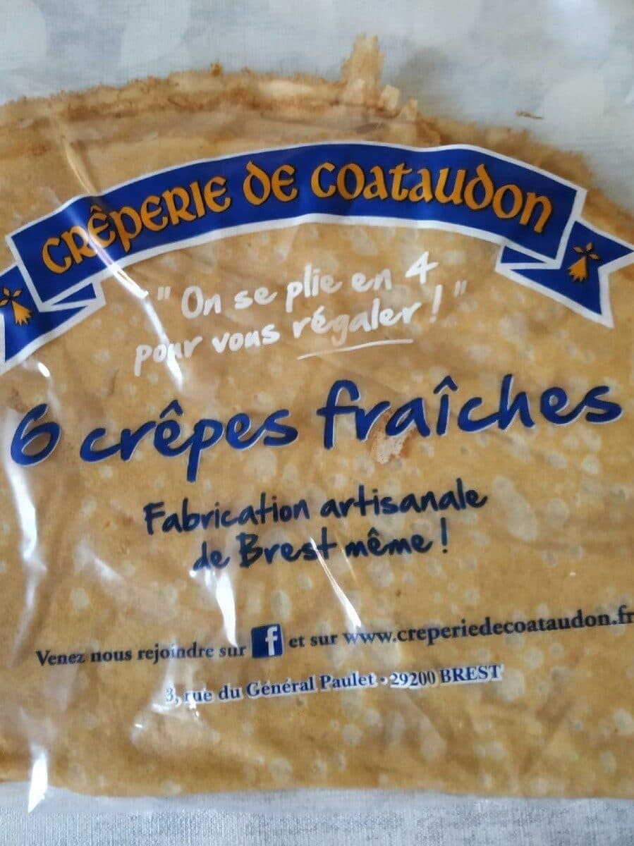 Creperie de guerledan Crêpes fraiches packshot