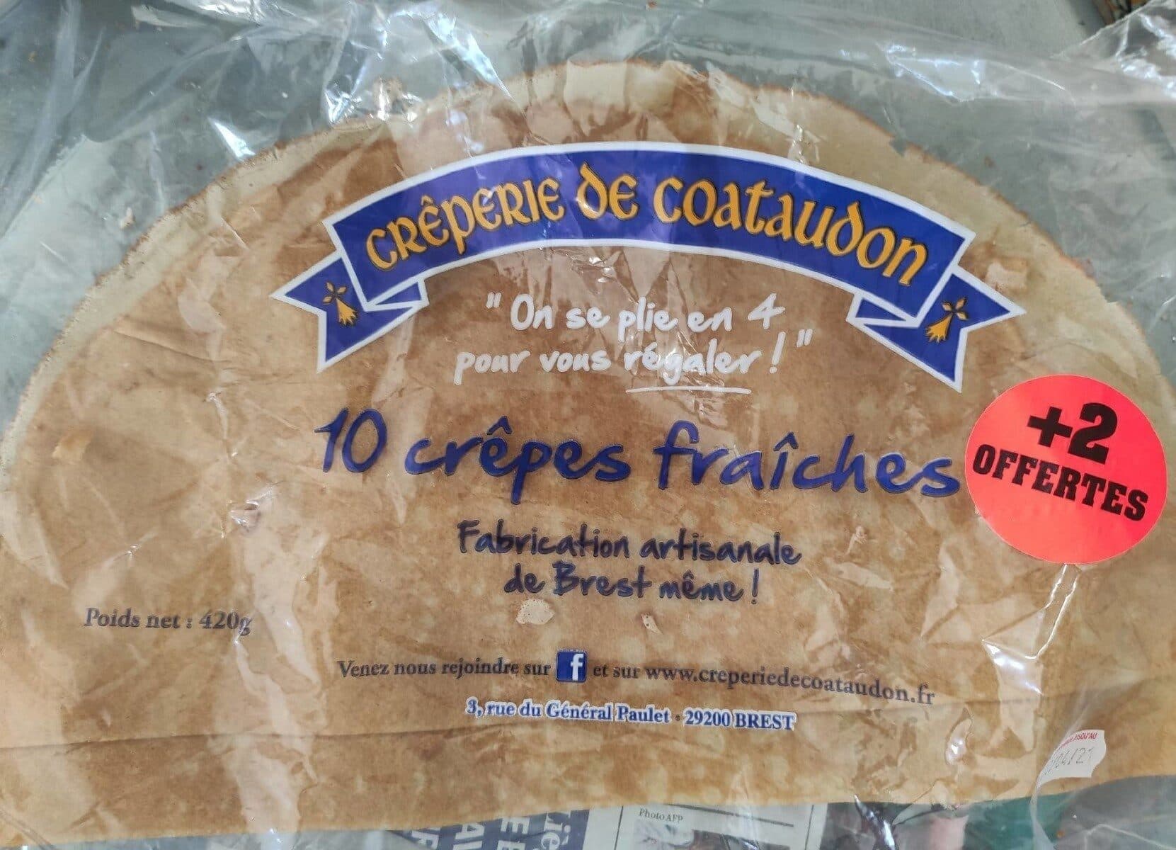 Creperie de guerledan Crêpes de Coataudon packshot