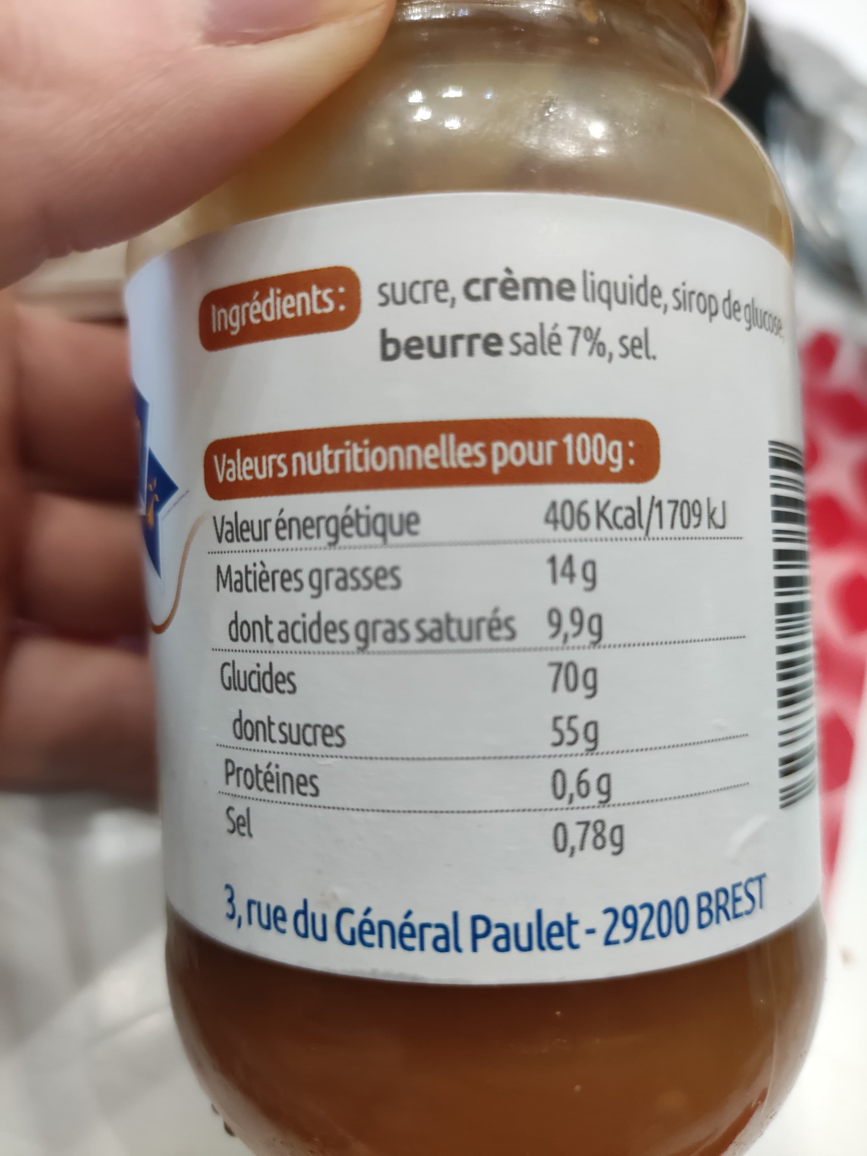 creperie de coataudon Caramel au beurre salé packshot