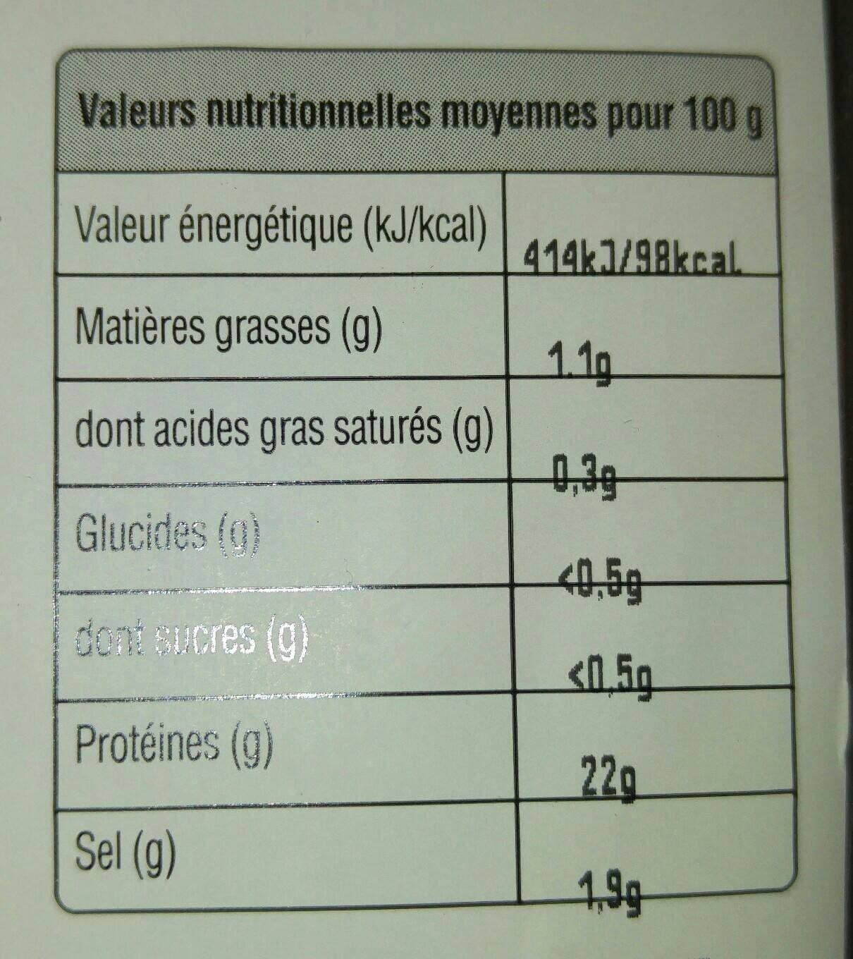 Maison Mer Crevettes cuites réfrigérées packshot
