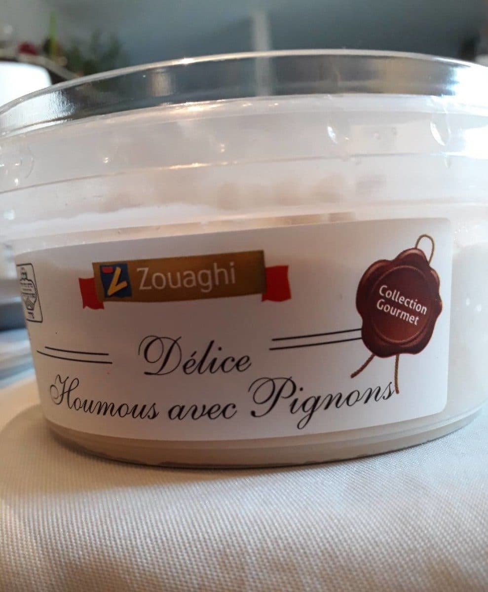 Open Food Facts Délice houmous avec pignons packshot
