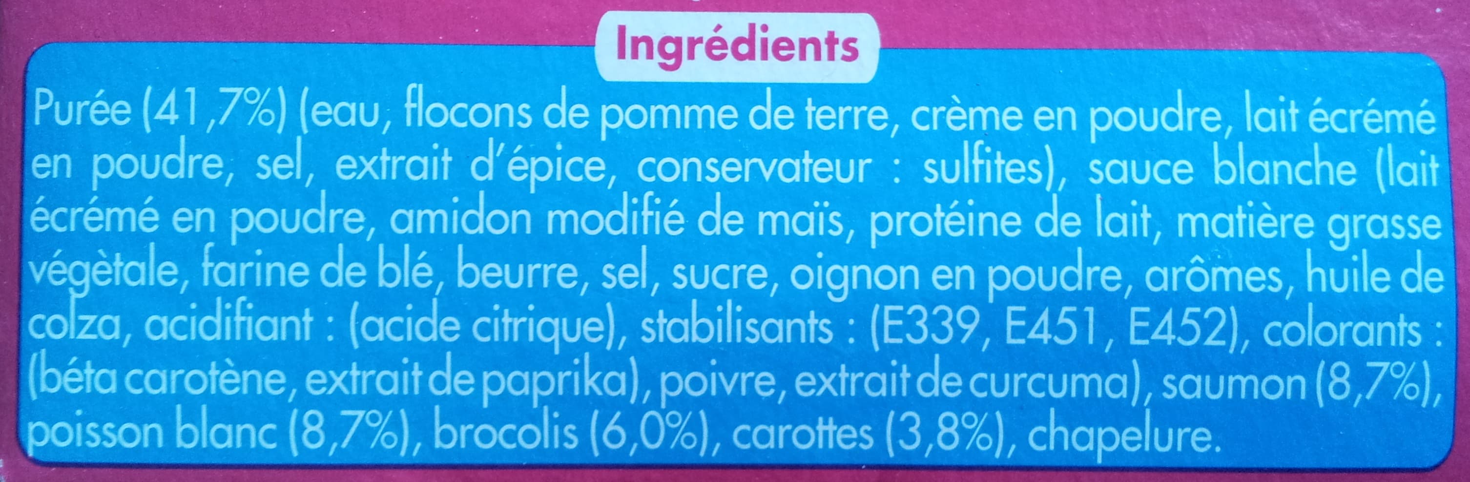 Weight Watchers Gratin de Poissons et Purée (1,8 % MG), Surgelé packshot