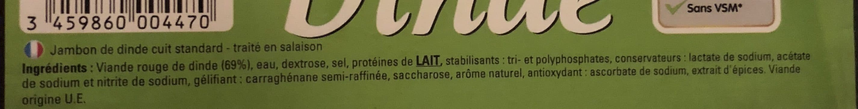 Isla Mondial Jambon de dinde halal packshot