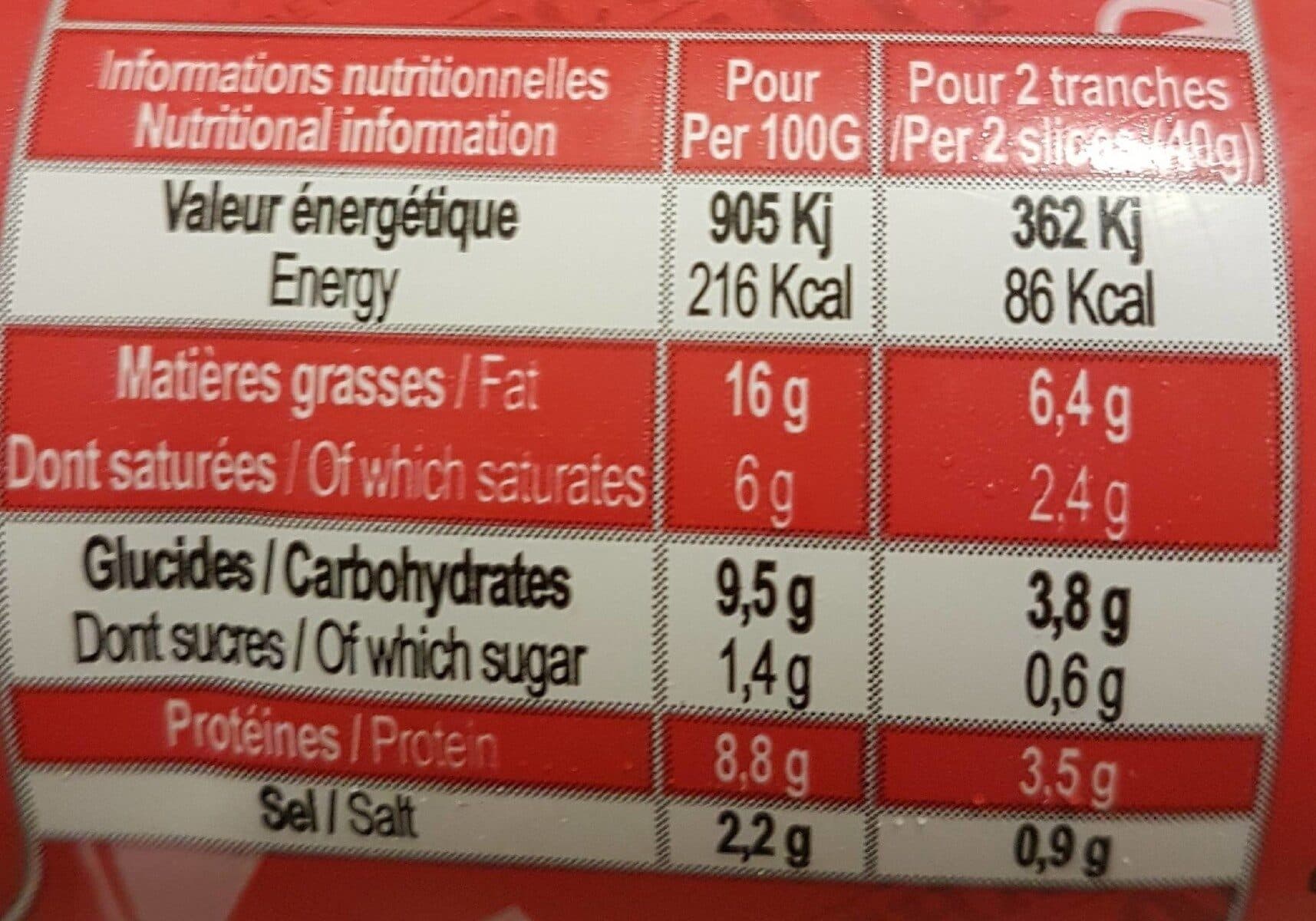 Isla Mondial Saucisson volaille bœuf piquant packshot