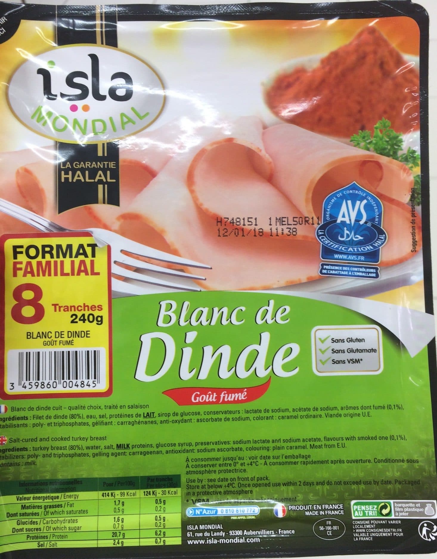 Isla mondial 3459860004845 packshot