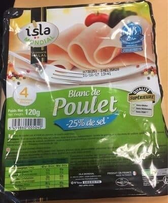 Isla Mondial Blanc de poulet packshot