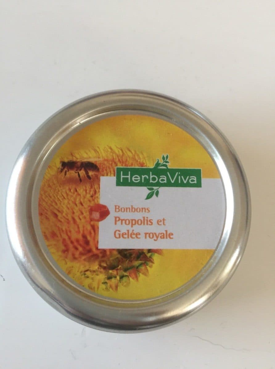 Open Food Facts Herbaviva Bonbons Propolis Et Gelee Royale 50 G packshot