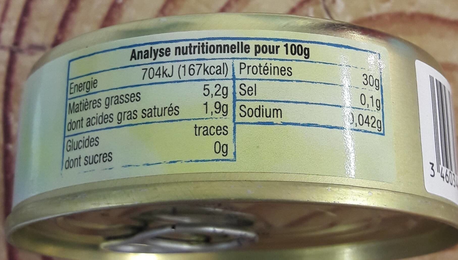 Open Food Facts Thon Naturel Allege En Sel packshot