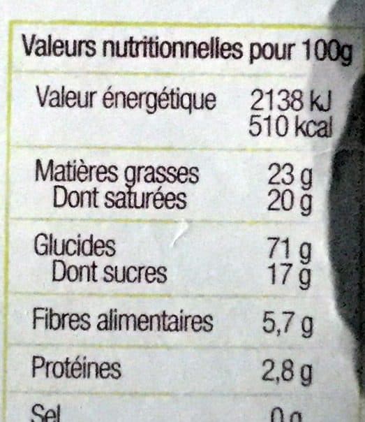 Pléniday Sablés aux écorces d'orange packshot