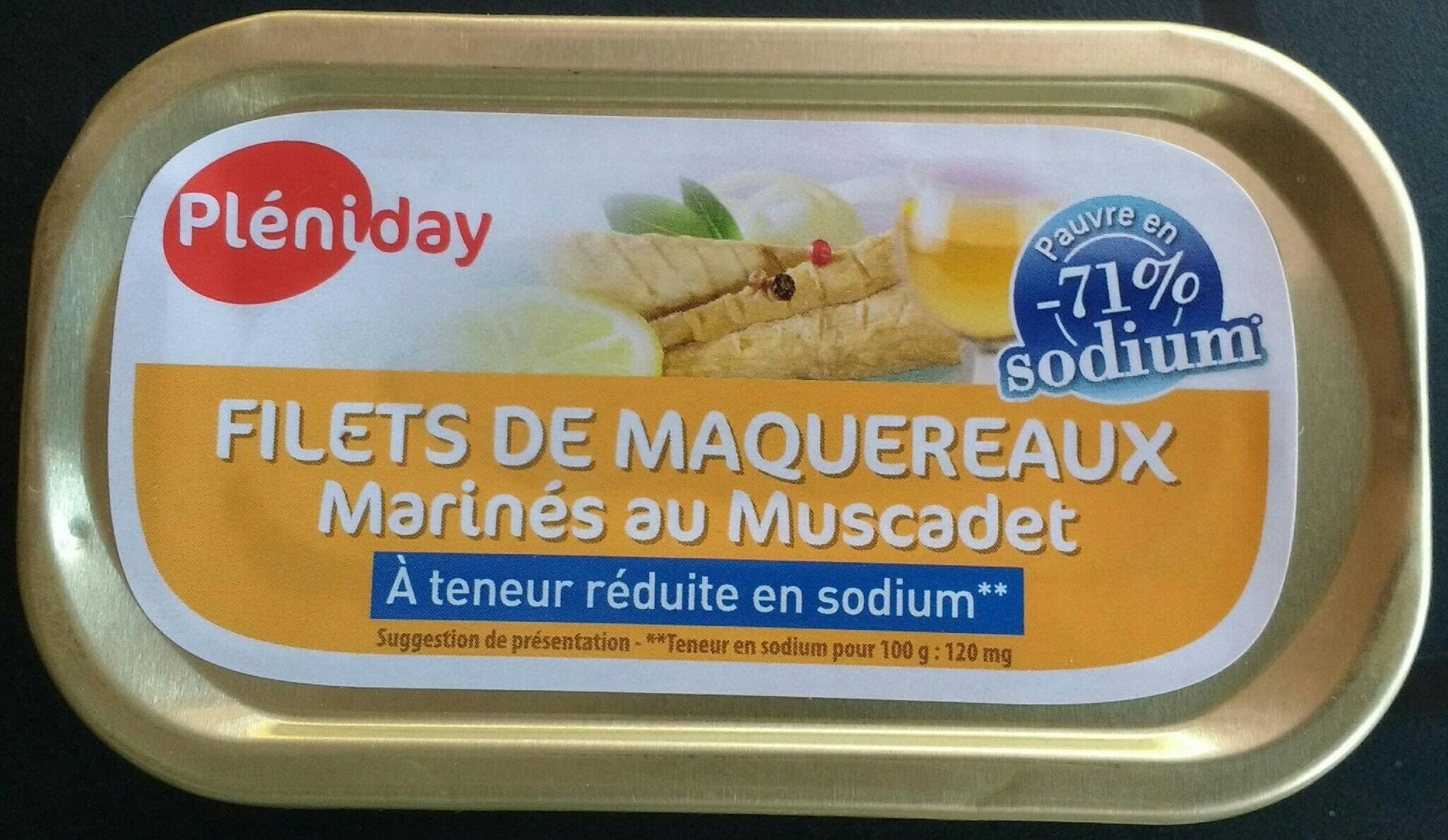 Open Food Facts Filets de maquereaux marinés au muscadet pauvre en sodium packshot