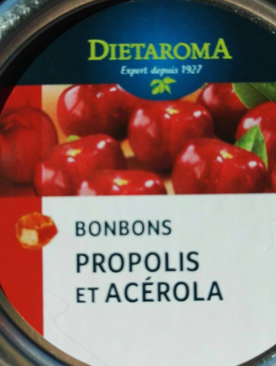 Dietaroma Bonbons propolis et acerola packshot