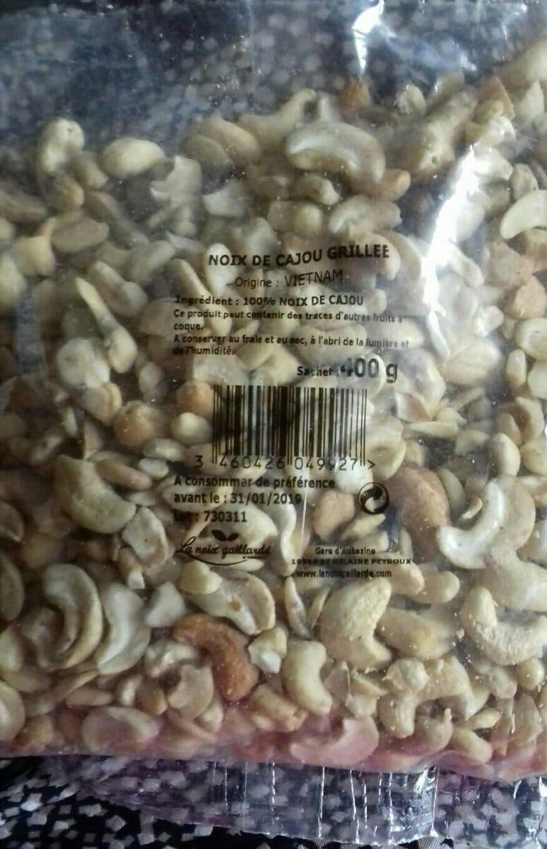 La Noix Gaillarde Noix de Cajou Grillées packshot