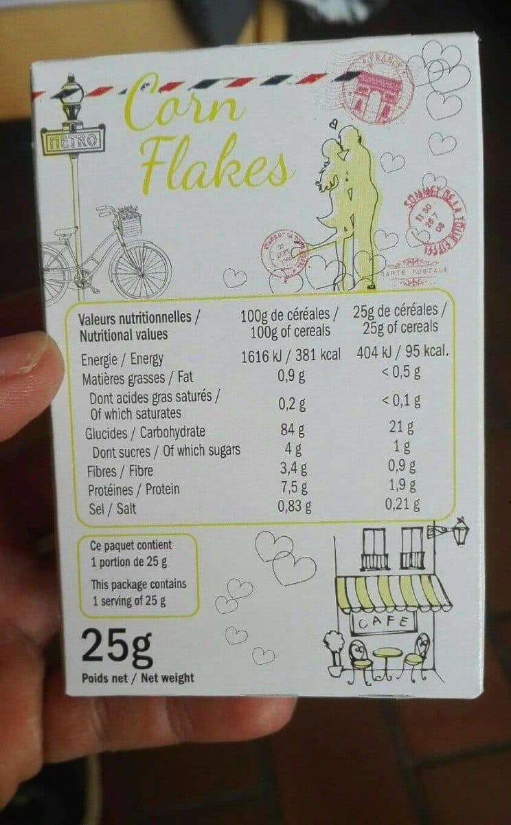 Open Food Facts Corn flakes packshot