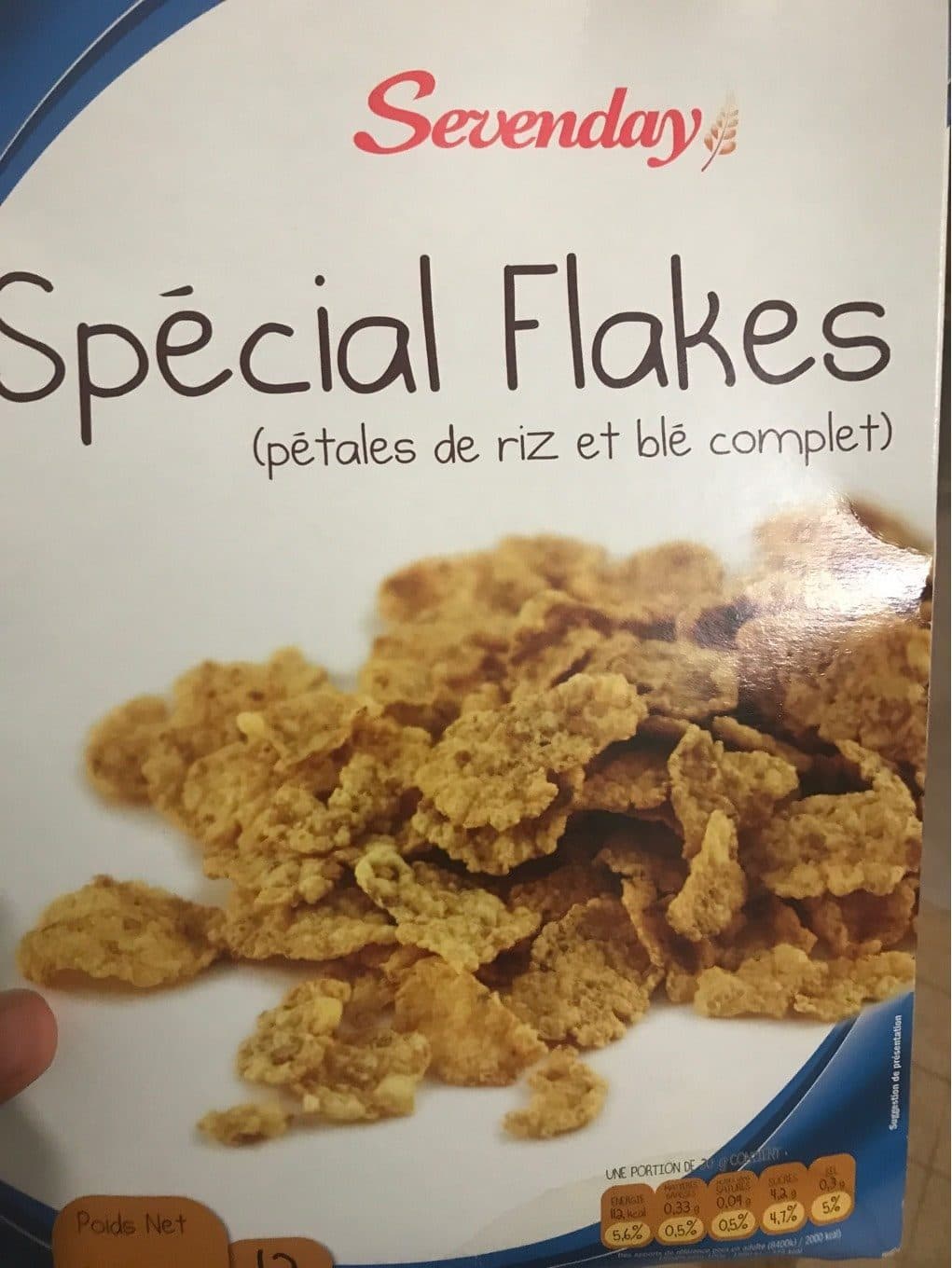 Sevenday Special Flajes packshot