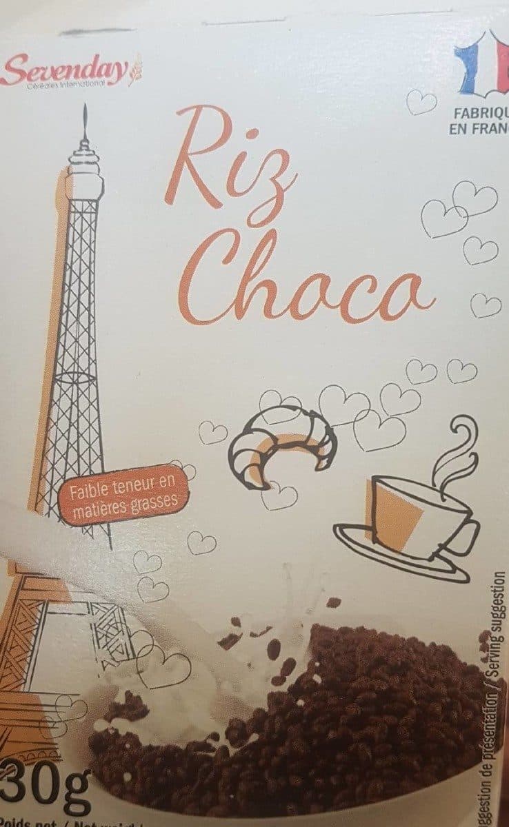 Open Food Facts Riz choca packshot