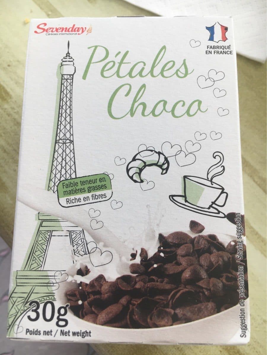 Open Food Facts Pétales choco packshot