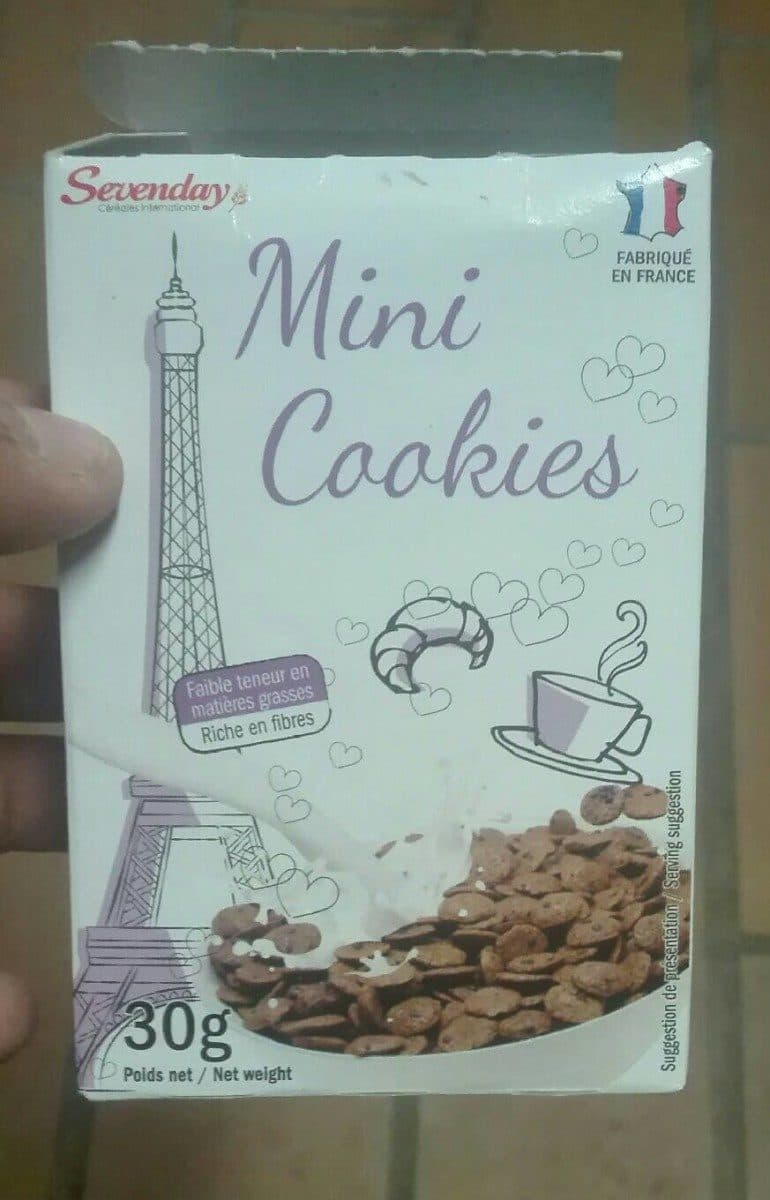 Open Food Facts Mini cookies packshot