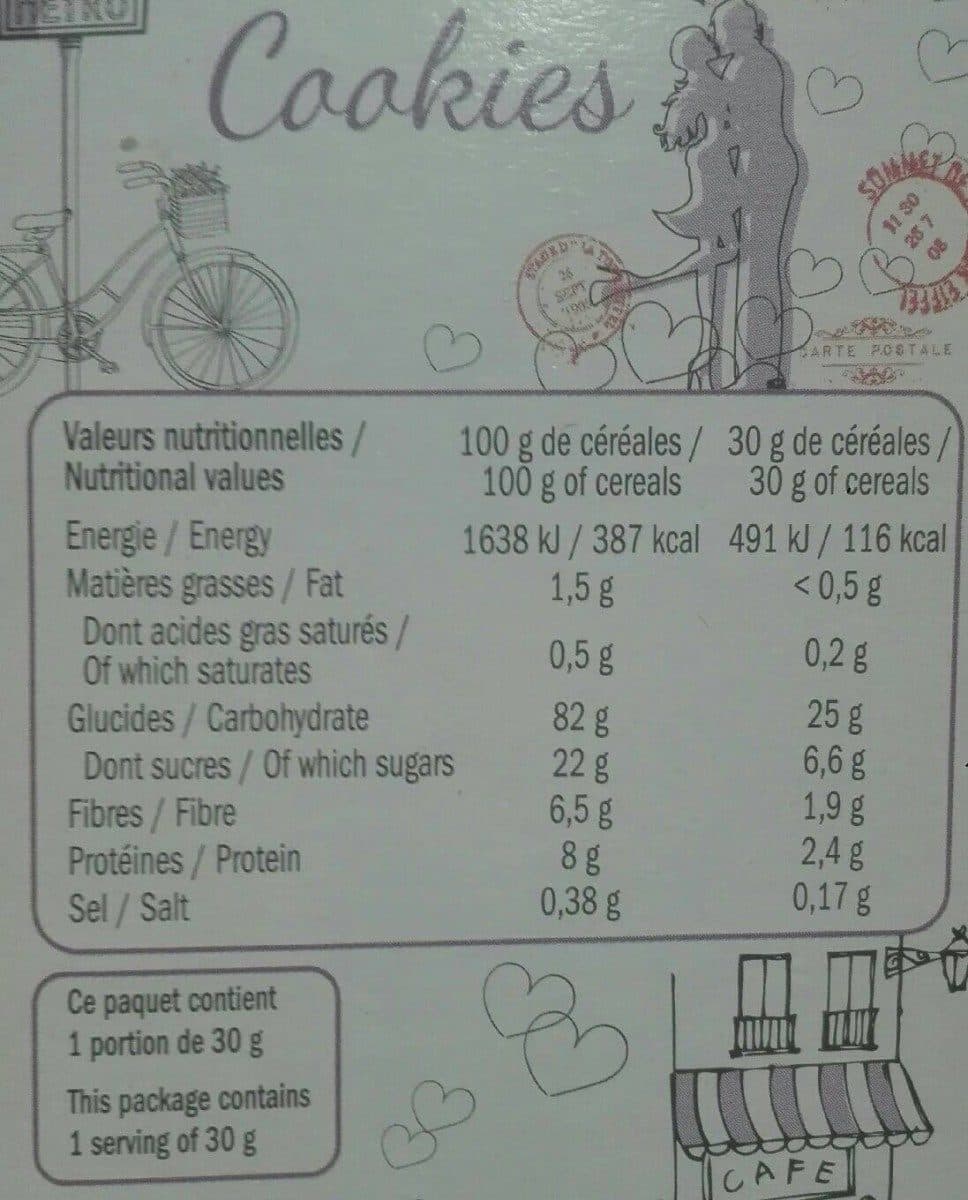 Open Food Facts Mini cookies packshot