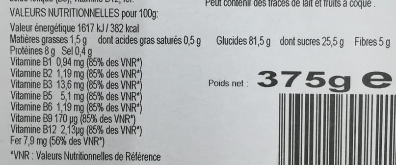 Tous AntiGaspi Céréales du petit-déjeuner (disques de céréales soufflées avec inclusions cacao) packshot