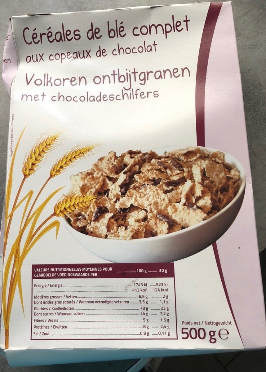 Open Food Facts Cereales de blé compley packshot