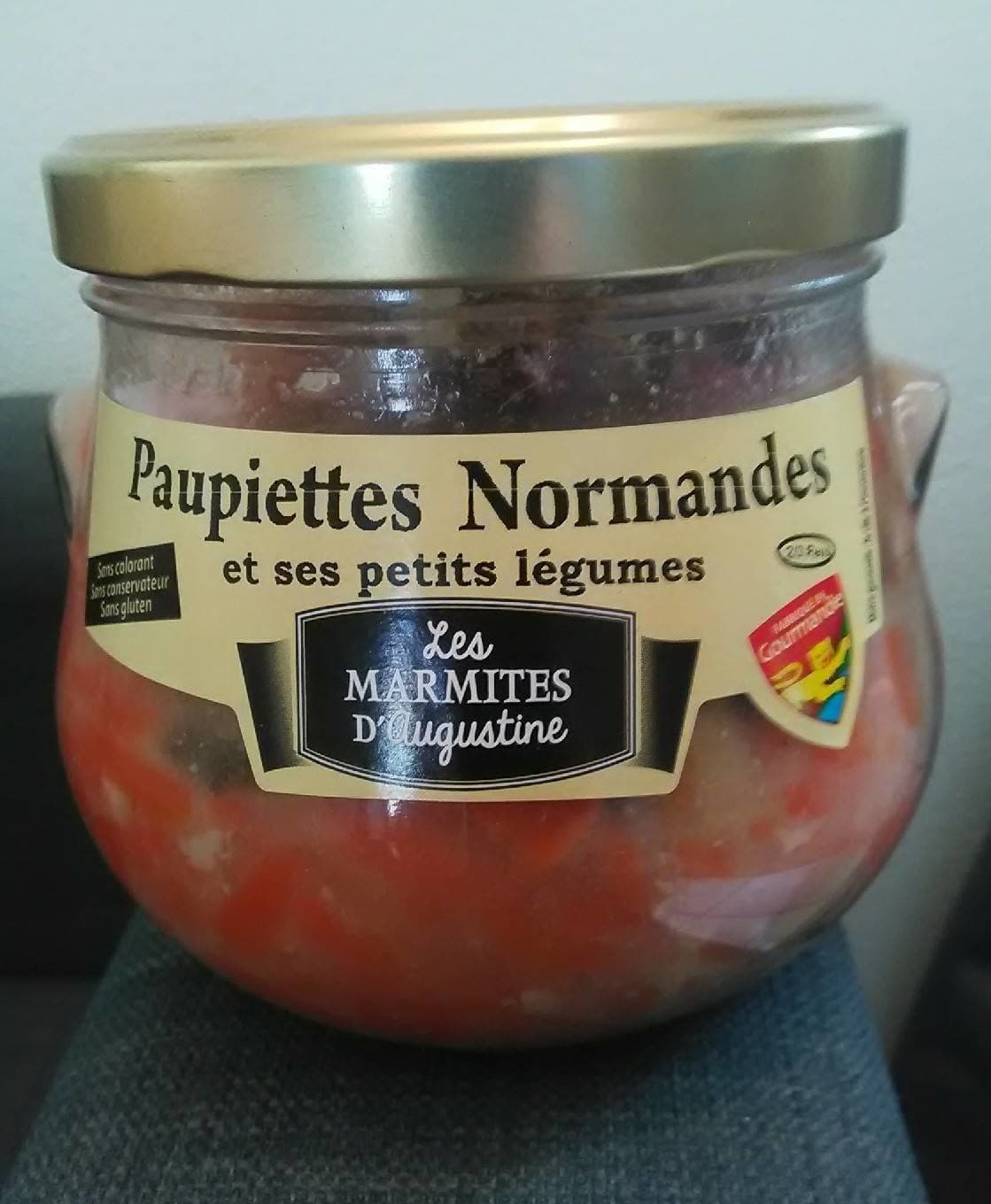 La Chaiseronne Paupiettes Normandes et ses Petits Légumes packshot