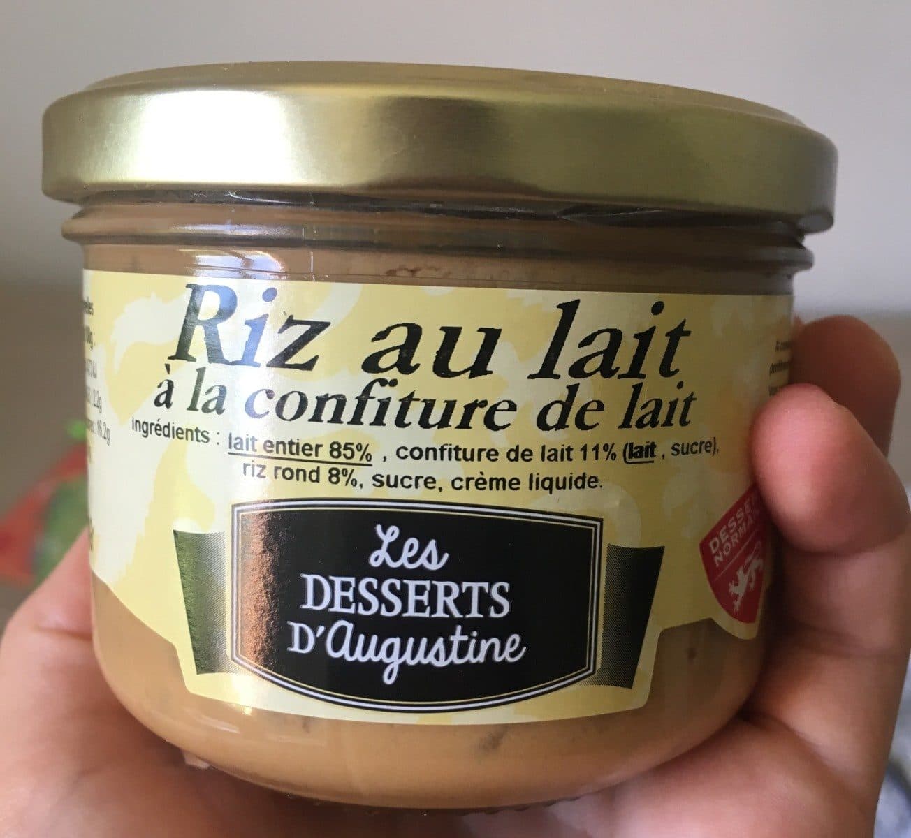Les Desserts d'Augustine Riz au lait packshot