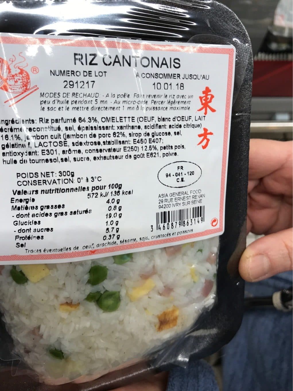 asia riz cantonais packshot