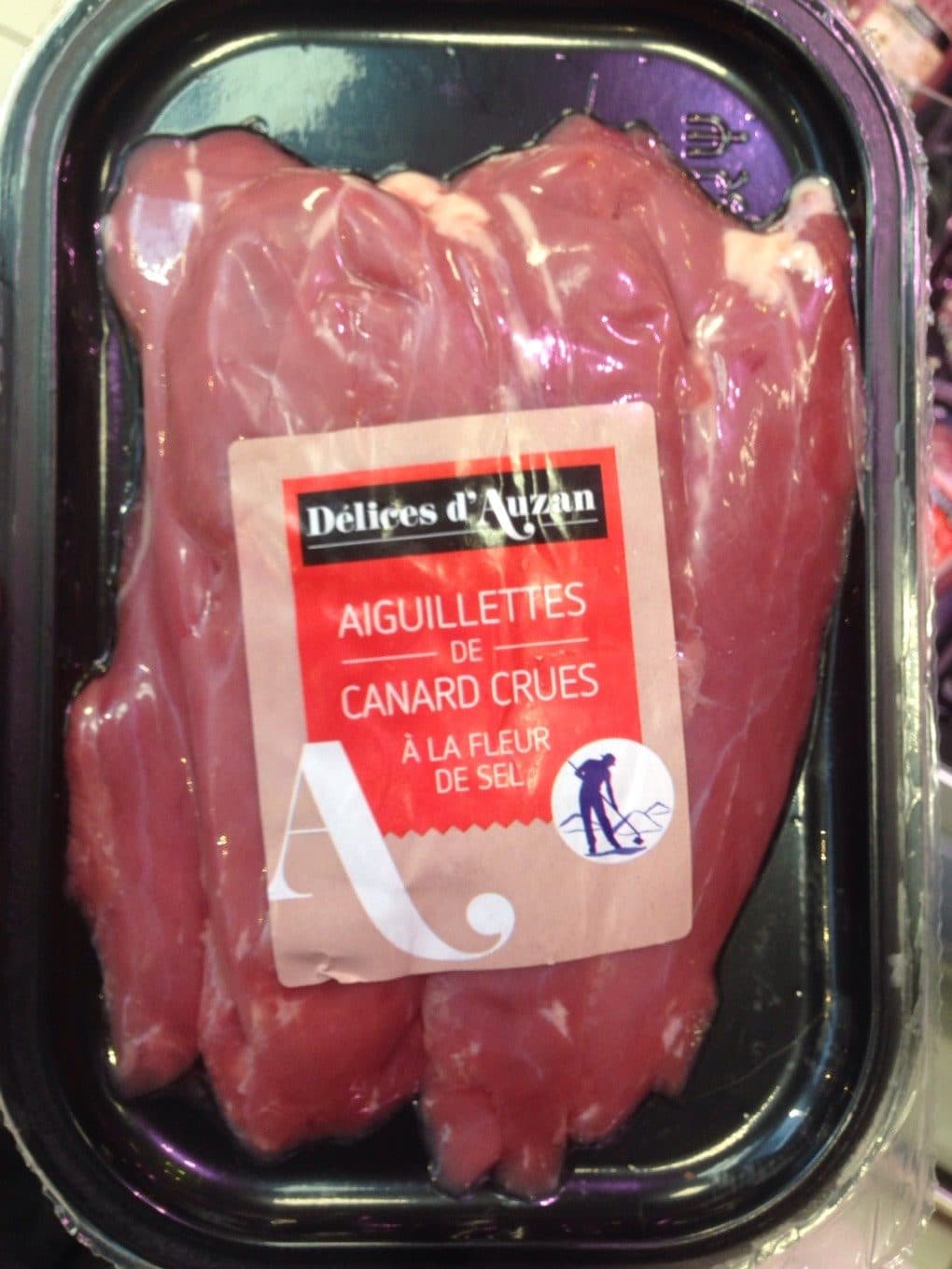 Delices D'auzan Aiguillettes de canard crue marinees a la fleur de sel packshot