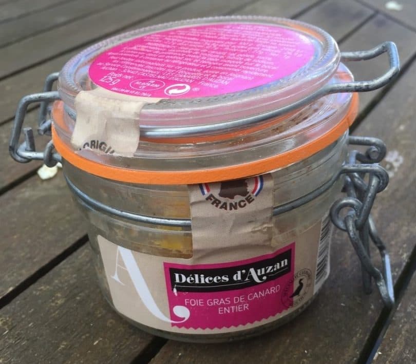 Délices d'Auzan Foie gras de canard entier packshot