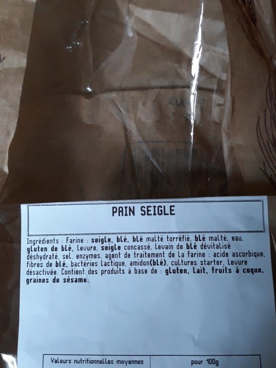 E.Leclerc Pain de seigle packshot