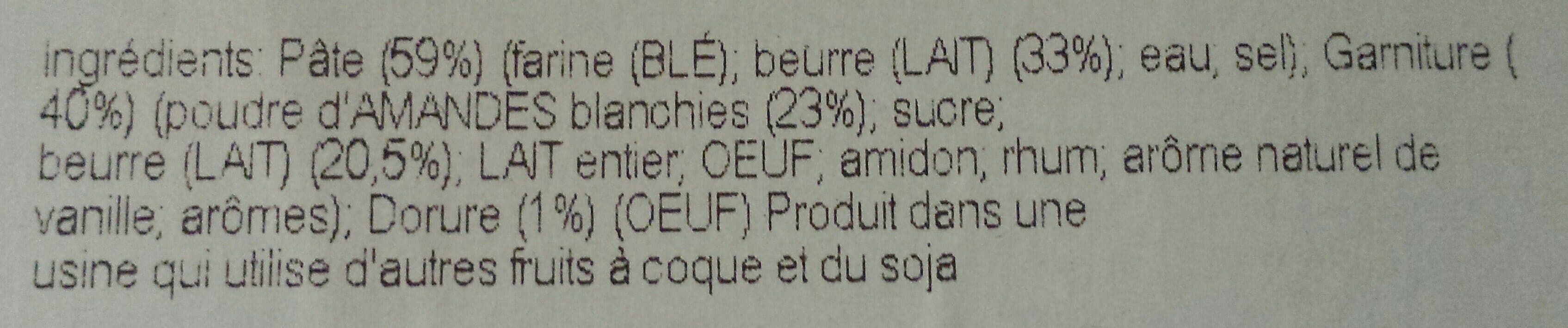 Leclerc Galette Frangipane 6 / 8 Personnes packshot
