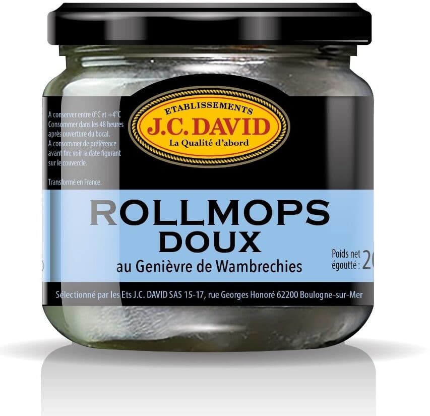J.C. David Rollmops au Genièvre de Wambrechies packshot