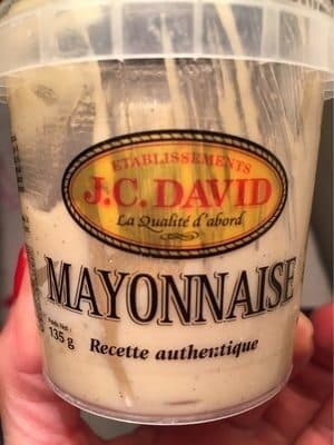 J.C.David Mayonnaise artisanale packshot