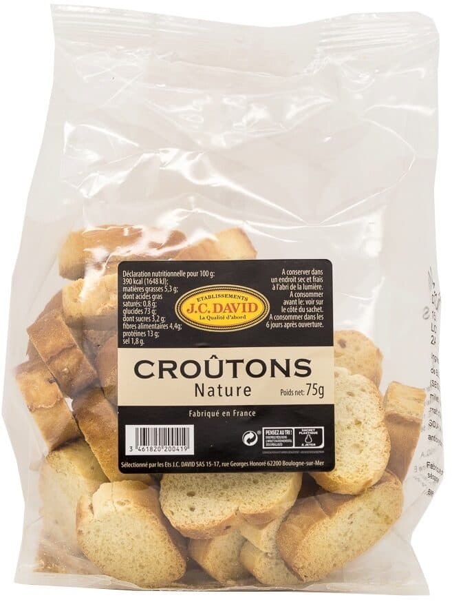 J.C. David Croûtons Nature packshot