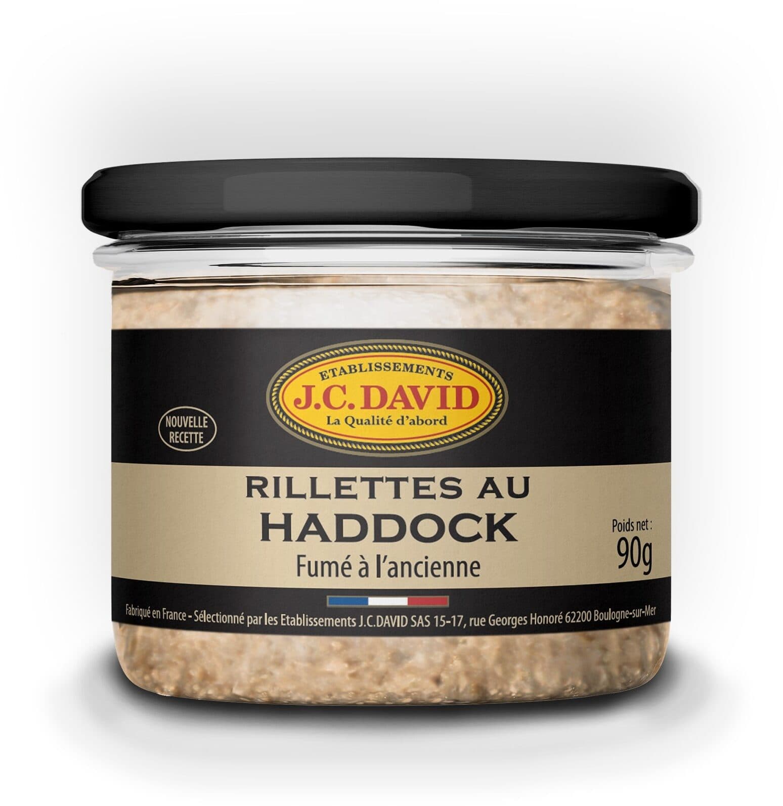 J.C. DAVID Rillettes de haddock packshot